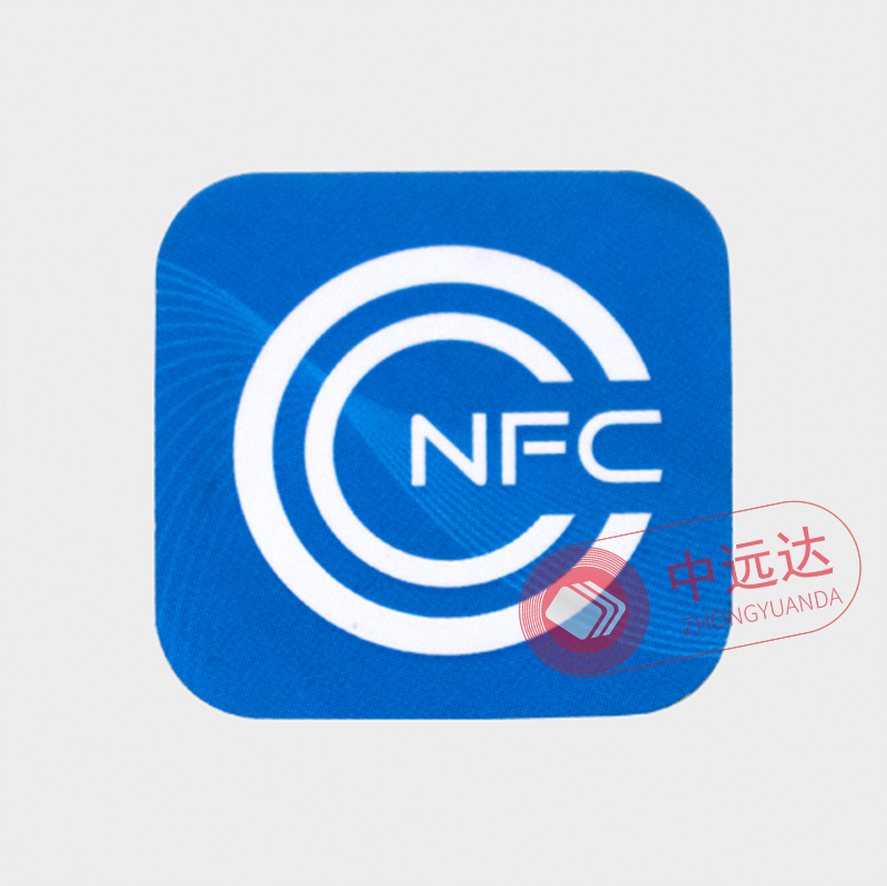 Custom paper/pet 13.56MHz ISO14443A NFC paper sticker roll